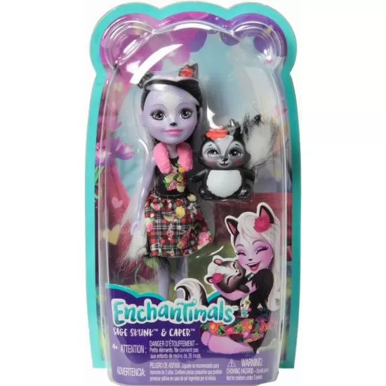 Papusa Sage Skunk Enchantimals Papusa Sage Skunk Enchantimals