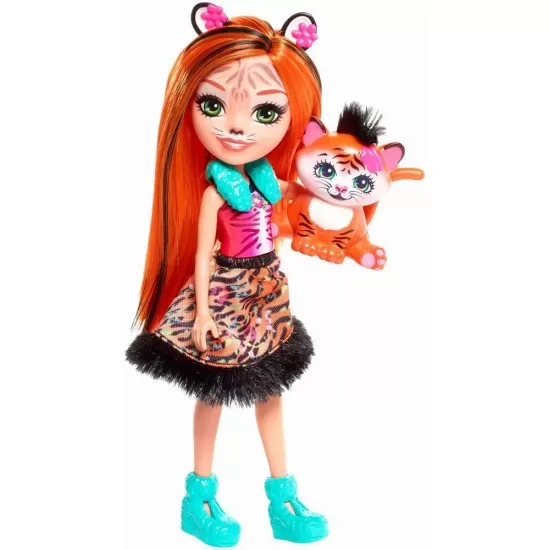 Papusa Tanzie Tiger Enchantimals Papusa Tanzie Tiger Enchantimals