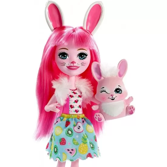 Papusa Enchantimals cu animalut Bree Bunny & Twist Papusa Enchantimals cu animalut Bree Bunny & Twist