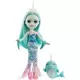 Papusa Enchantimals Mattel Naddie Narwhal cu animalut Sword Papusa Enchantimals Mattel Naddie Narwhal cu animalut Sword