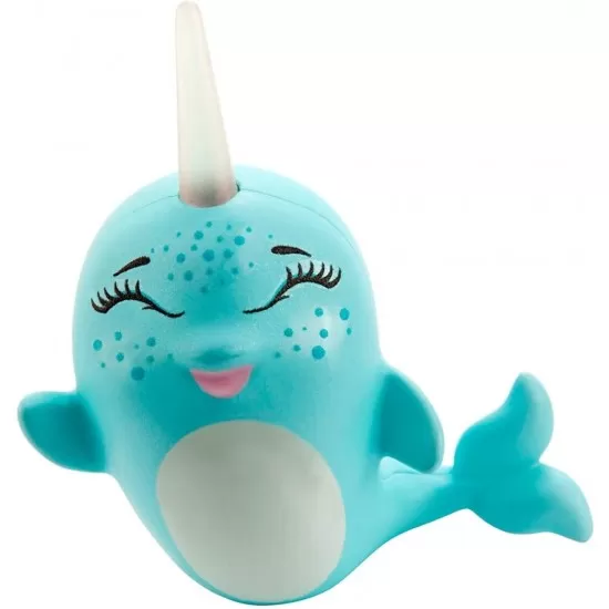 Papusa Enchantimals Mattel Naddie Narwhal cu animalut Sword Papusa Enchantimals Mattel Naddie Narwhal cu animalut Sword
