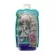 Papusa Enchantimals Mattel Sybill Snow Leopard cu animalut Flake