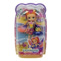 Set papusa Enchantimals cu animalut - Trippi Toucan si Canopy