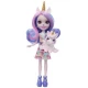 Set papusa Enchantimals cu animalut - Ulia unicorn si Pacifica Set papusa Enchantimals cu animalut - Ulia unicorn si Pacifica