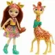 Set papusa cu animalut girafa Gillian Enchantimals Set papusa cu animalut girafa Gillian Enchantimals