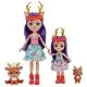 Set papusi surori Enchatimals si animalutele lor Danessa Deer & Sprint si Danetta Deer & Fleet Set papusi surori Enchatimals si animalutele lor Danessa Deer & Sprint si Danetta Deer & Fleet