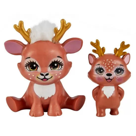 Set papusi surori Enchatimals si animalutele lor Danessa Deer & Sprint si Danetta Deer & Fleet Set papusi surori Enchatimals si animalutele lor Danessa Deer & Sprint si Danetta Deer & Fleet