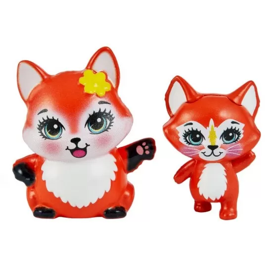 Set papusi surori Enchantimals si animalutele lor Felicity Fox & Flick si Feana Fox & Mixte Set papusi surori Enchantimals si animalutele lor Felicity Fox & Flick si Feana Fox & Mixte