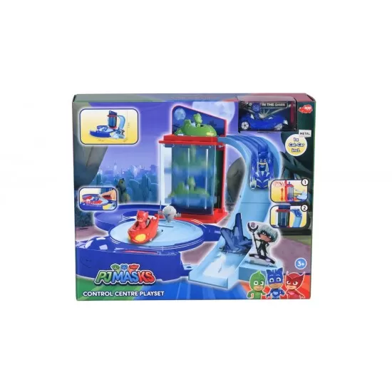 Pista de masini Dickie Toys Eroi in Pijama Centru de Comanda