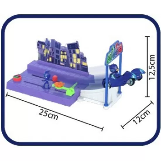 Set de joaca Misiune pe timpul noptii PJ Masks Set de joaca Misiune pe timpul noptii PJ Masks