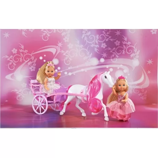 Set papusi Evi Love cu trasura Set papusi Evi Love cu trasura