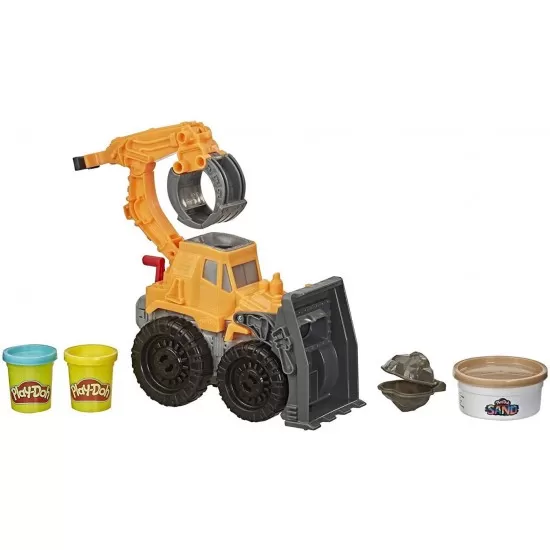 Set creativ Play-Doh - Excavator cu accesorii Set creativ Play-Doh - Excavator cu accesorii