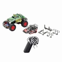 Set asamblare masina cu telecomanda si 2 modele caroserie Exost Build 2 Drive Deluxe