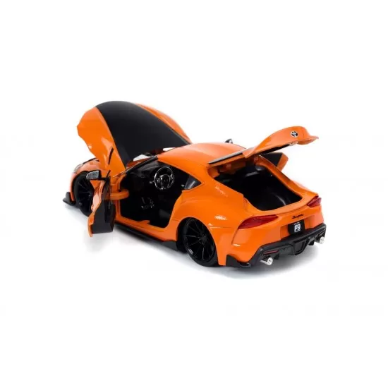 Masinuta metalica Toyota Supra Fast and Furious 2020 scara 1:24
