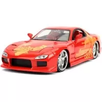 Masina metalica Fast and Furious Mazda JL5 RX-7 scara 1:24