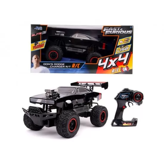 Masina cu radio-comanda Fast and Furious 4x4 Dodge Charger 1970 Masina cu radio-comanda Fast and Furious 4x4 Dodge Charger 1970