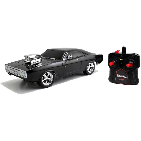 Masina Fast and Furious Dodge Charger 1970 1:24 cu telecomanda Masina Fast and Furious Dodge Charger 1970 1:24 cu telecomanda