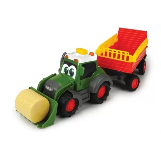 Set de joaca ferma cu tractor si remorca