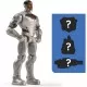 Figurina Cyborg 10 cm flexibila cu accesorii Figurina Cyborg 10 cm flexibila cu accesorii