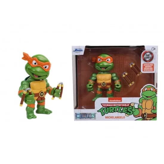 Figurina metalica Testoasele Ninja Michelangelo Figurina metalica Testoasele Ninja Michelangelo