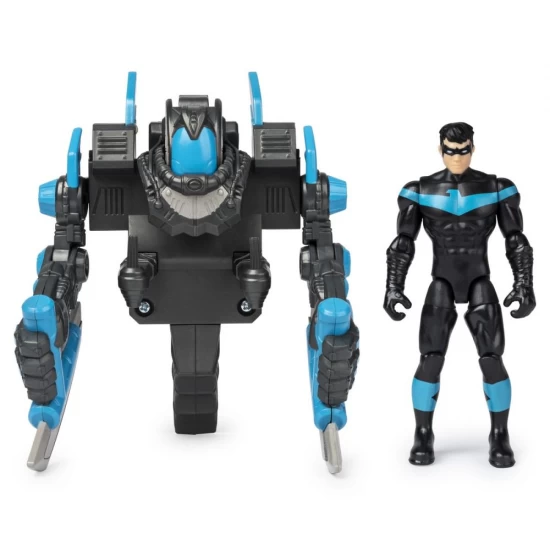 Figurina Nightwing 10 cm cu mega accesorii pentru lupta