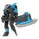 Figurina Nightwing 10 cm cu mega accesorii pentru lupta