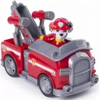Figurina si autovehicul Paw Patrol Marshall si masina de pompieri