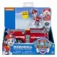 Figurina si autovehicul Paw Patrol Marshall si masina de pompieri Figurina si autovehicul Paw Patrol Marshall si masina de pompieri