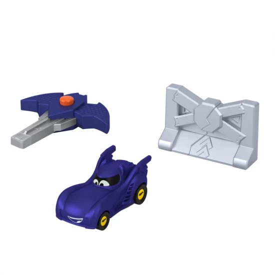 Masinuta albastra scara 1:55 Fisher-Price Batwheels Masinuta albastra scara 1:55 Fisher-Price Batwheels