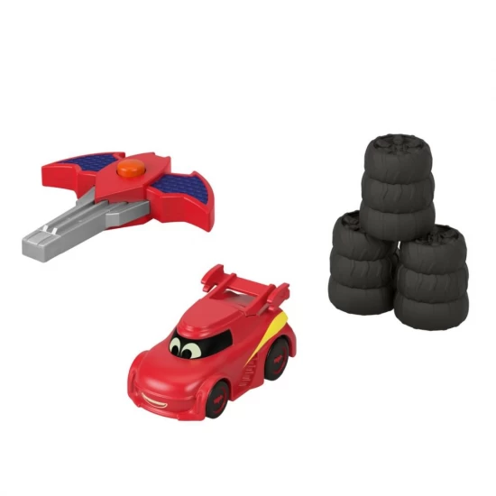 Masinuta rosie scara 1:55 Fisher-Price Batwheels Masinuta rosie scara 1:55 Fisher-Price Batwheels