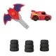 Masinuta rosie scara 1:55 Fisher-Price Batwheels Masinuta rosie scara 1:55 Fisher-Price Batwheels