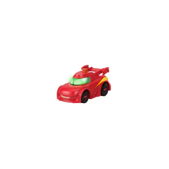 Set 2 masinute cu lumini Redbird si Batwing scara 1:55 Fisher-Price Batwheels 