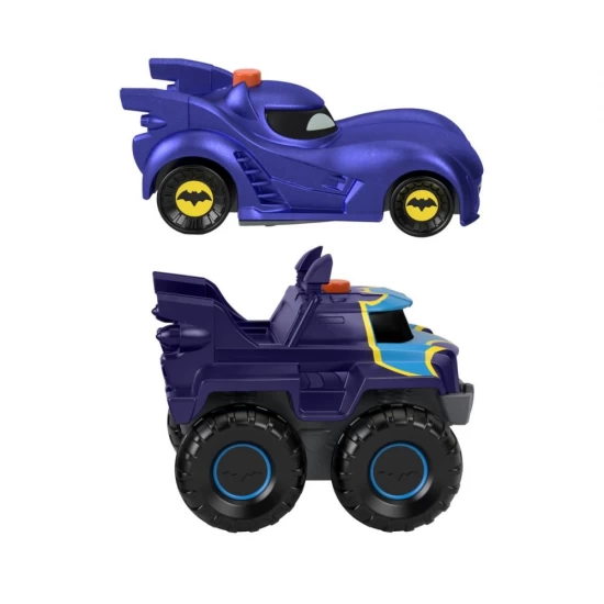 Set 2 masinute cu lumini scara 1:55 Fisher-Price Batwheels Set 2 masinute cu lumini scara 1:55 Fisher-Price Batwheels