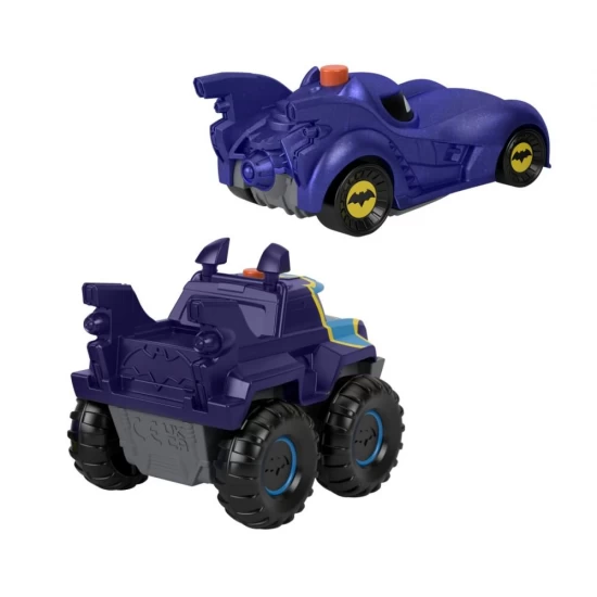 Set 2 masinute cu lumini scara 1:55 Fisher-Price Batwheels Set 2 masinute cu lumini scara 1:55 Fisher-Price Batwheels