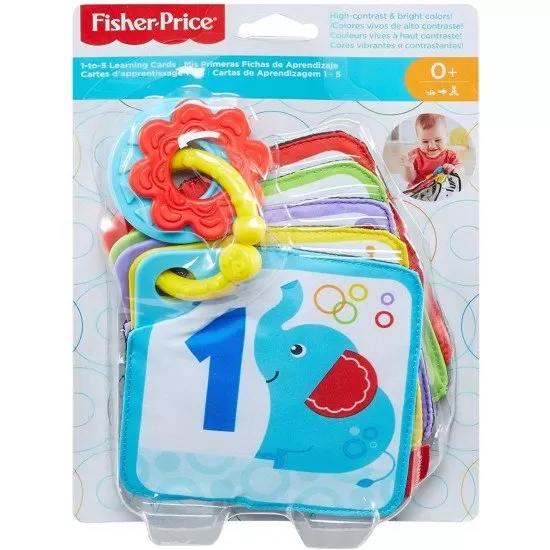 Carticica cu numere de la 1 la 5 Fisher-Price Carticica cu numere de la 1 la 5 Fisher-Price
