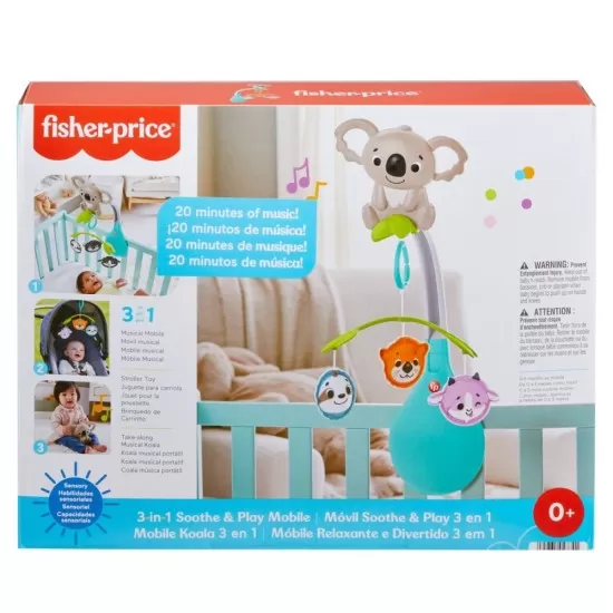 Carusel muzical 3 in 1 Fisher-Price Carusel muzical 3 in 1 Fisher-Price