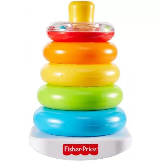 Jucarie bebelusi Fisher-Price - Construieste piramida Jucarie bebelusi Fisher-Price - Construieste piramida