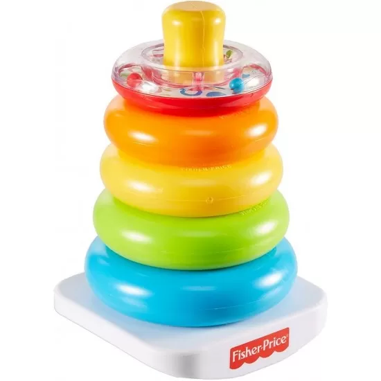 Jucarie bebelusi Fisher-Price - Construieste piramida Jucarie bebelusi Fisher-Price - Construieste piramida