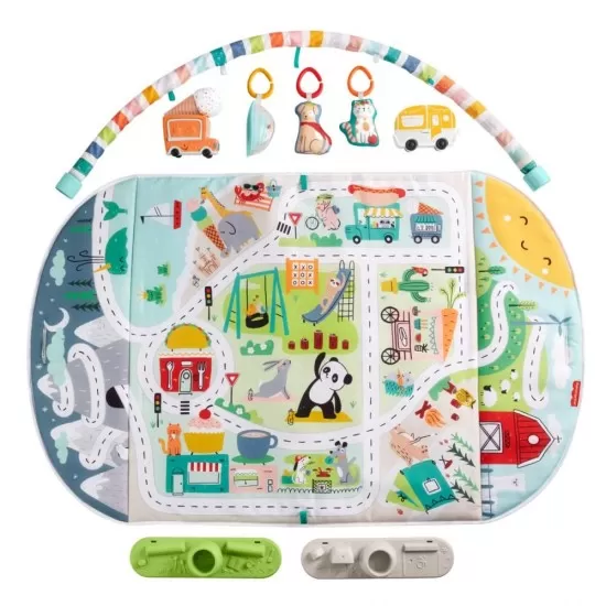 Covoras de activitati Fisher-Price Activity City Gym Covoras de activitati Fisher-Price Activity City Gym