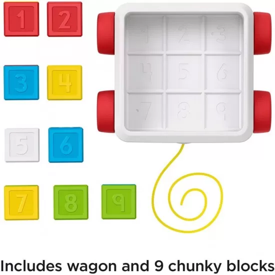 Carucior cu cuburi Fisher-Price Carucior cu cuburi Fisher-Price