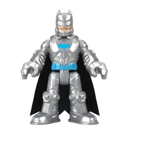 Robot Batman in costum gri 30 cm Fisher-Price Imaginext DC Super Friends Robot Batman in costum gri 30 cm Fisher-Price Imaginext DC Super Friends