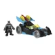 Vehicul cu figurina Batman cu costum gri Fisher Price Imaginext DC Super Friends Vehicul cu figurina Batman cu costum gri Fisher Price Imaginext DC Super Friends