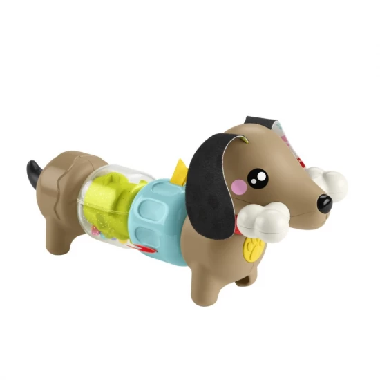 Jucarie pentru bebelusi catelus Click and Spin Fisher-Price Jucarie pentru bebelusi catelus Click and Spin Fisher-Price