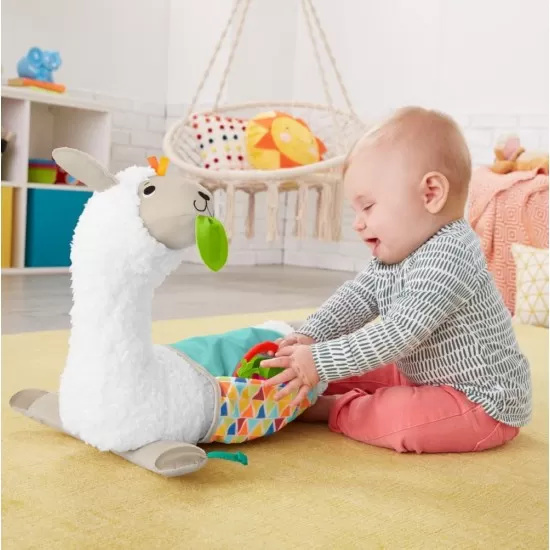Covoras de joaca Fisher-Price lama cu activitati Covoras de joaca Fisher-Price lama cu activitati