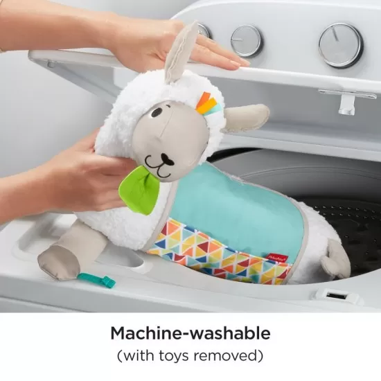 Covoras de joaca Fisher-Price lama cu activitati Covoras de joaca Fisher-Price lama cu activitati