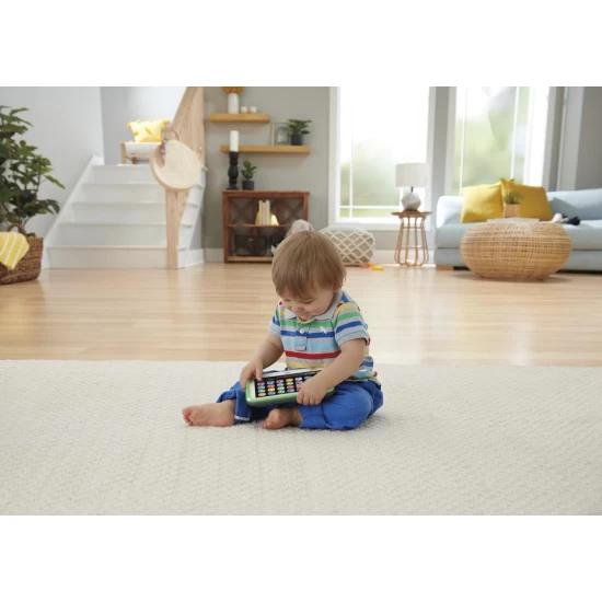 Tableta Smart cu 3 niveluri de dezvoltare limba romana Fisher Price Laugh and Learn Tableta Smart cu 3 niveluri de dezvoltare limba romana Fisher Price Laugh and Learn