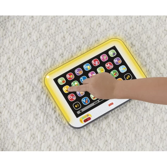 Tableta Smart cu 3 niveluri de dezvoltare limba romana Fisher Price Laugh and Learn Tableta Smart cu 3 niveluri de dezvoltare limba romana Fisher Price Laugh and Learn