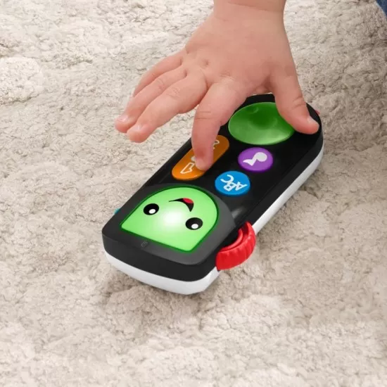 Telecomanda interactiva in limba romana Laugh&Learn Fisher-Price Telecomanda interactiva in limba romana Laugh&Learn Fisher-Price
