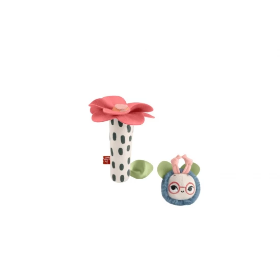Jucarie plus zornaitoare floare si albinuta Fisher-Price Planet Friends Jucarie plus zornaitoare floare si albinuta Fisher-Price Planet Friends