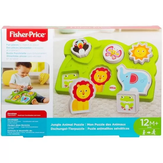 Puzzle cu animalute Fisher Price Puzzle cu animalute Fisher Price